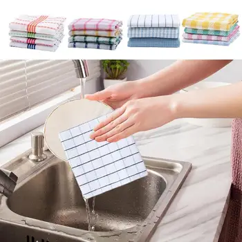 Кухонные полотенца против жира, суперпоглощающая микрофибра, кухонные тряпки для протирки посуды, полотенца для уборки кухни