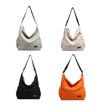 Модная и практичная сумка через плечо, просторная и удобная сумка через плечо, нейлоновая сумка для женщин, подходящая для покупок и работы