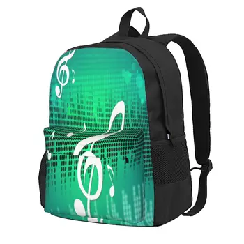 Музыкальный водонепроницаемый деловой рюкзак, мужская школьная сумка, рюкзак для ноутбука, рюкзак большой емкости