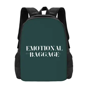 Эмоциональный багаж Дизайн рюкзака Школьные сумки Эмоциональный багаж Эмоции Эмоциональный Мем Забавный рюкзак